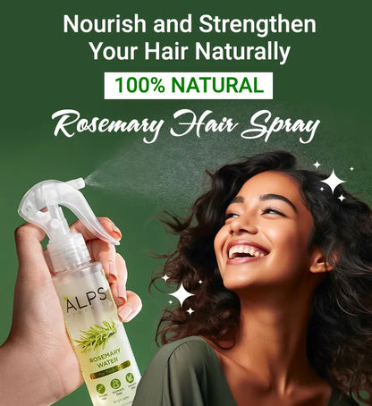 Organic Rosemary Water: Hair Regrowth Spray - Buy 1 Get 1 Free