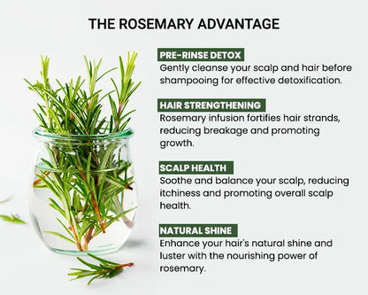 Organic Rosemary Water: Hair Regrowth Spray - Buy 1 Get 1 Free