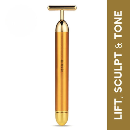 Gloyee 24K Gold Electric Facial Massager