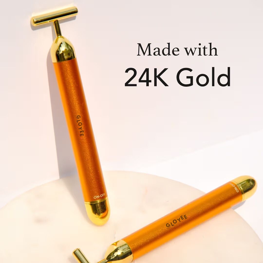 Gloyee 24K Gold Electric Facial Massager