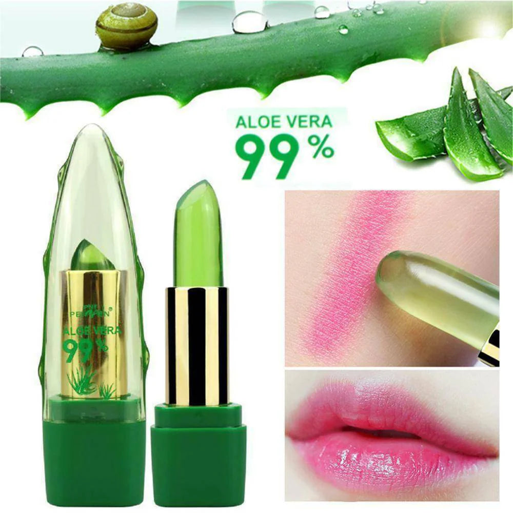 Gloyee™ Organic Color Changing Magic Balm-Lipstick (Aloe Vera) - Pack of 3